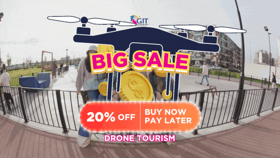 BIG SALE GIT Academy Air Asia Drone